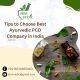 Best Ayurvedic PCD Franchise Company