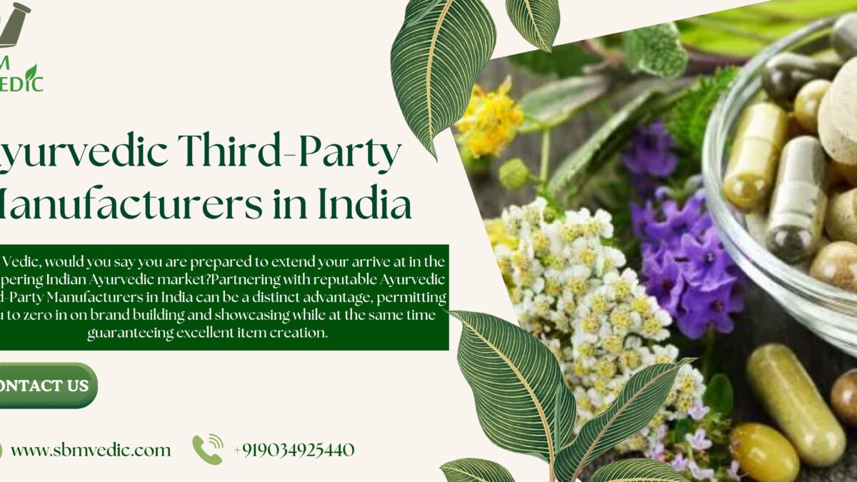 Ayurvedic Third-Party Manufacturers in India